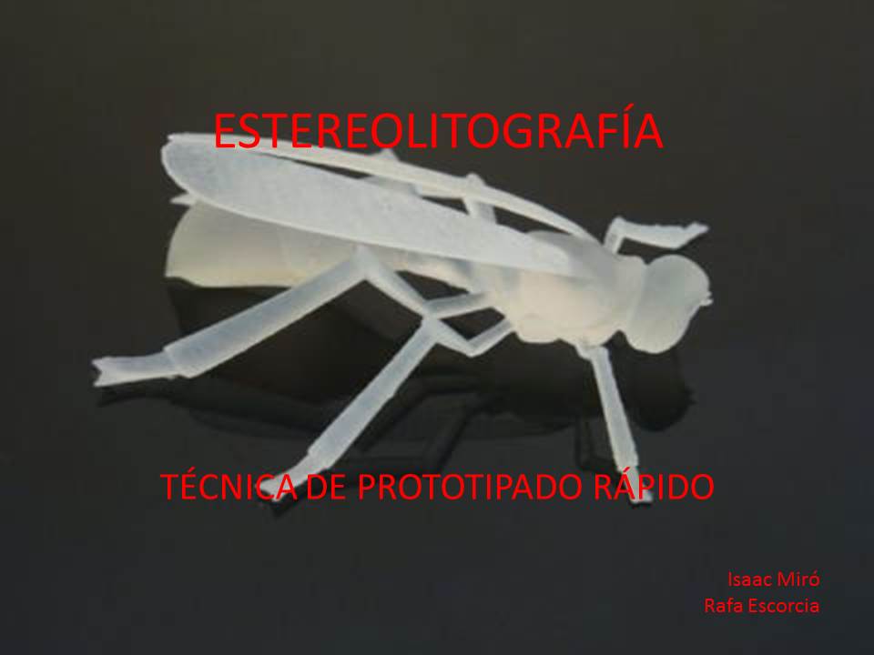 ESTEREOLITOGRAFIA